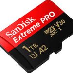 SANDISK EXTREME PRO MICROSDXC UHS-I MEMORY CARD 1 TB + ADAPTER