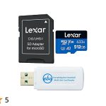 LEXAR MICROSD 512GB WITH CARD READER