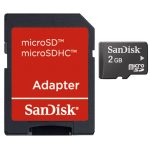 2GB MICROSDHC CARD WITH ADAPTER.