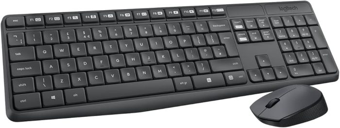 LOGITECH WIRELESS KEYBOARD MOUSE COMBO MK235