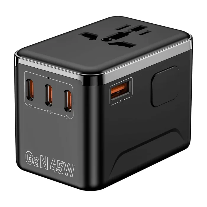 MICRODIGIT 45W PD GAN TRAVEL ADAPTER
