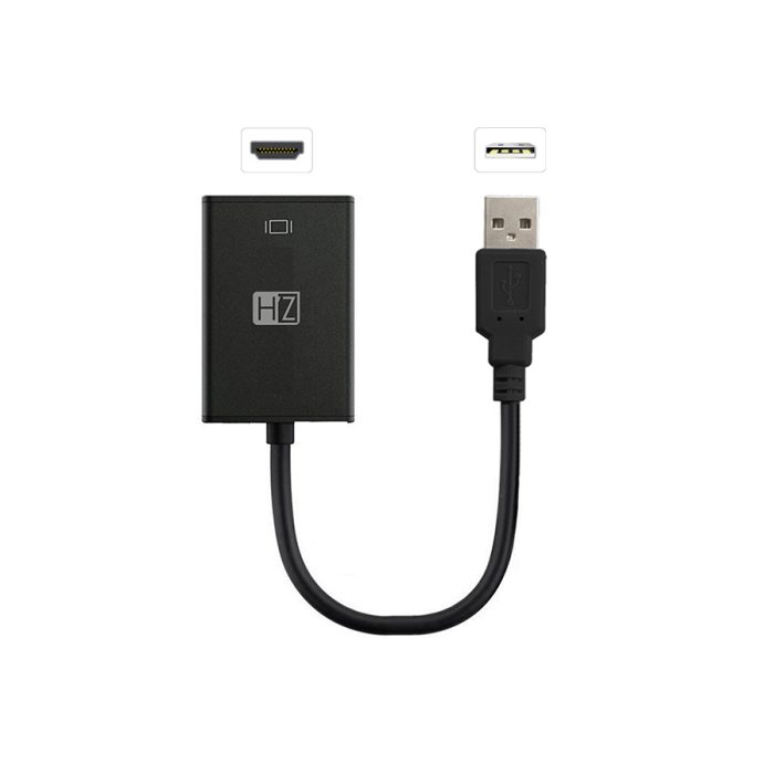 HEATZ USB TO HDMI CONVERTER ZT23