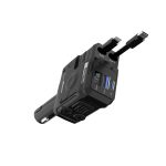 porodo 66w car charger lightning & type-c wires