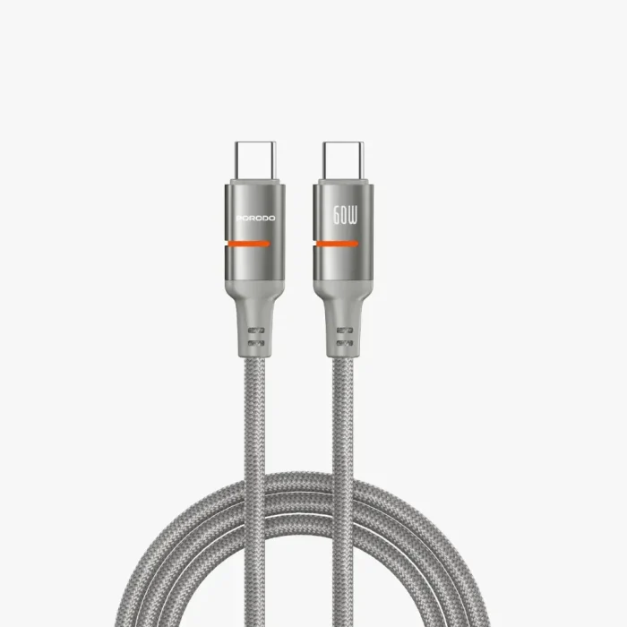 PORODO USB-C TO C LED LIGHT CABLE 3M 60W