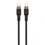 PORODO ALUMINUM ALLOY BRAIDED CABLE TYPE-C TO LIGHTNING 30W 1.2M