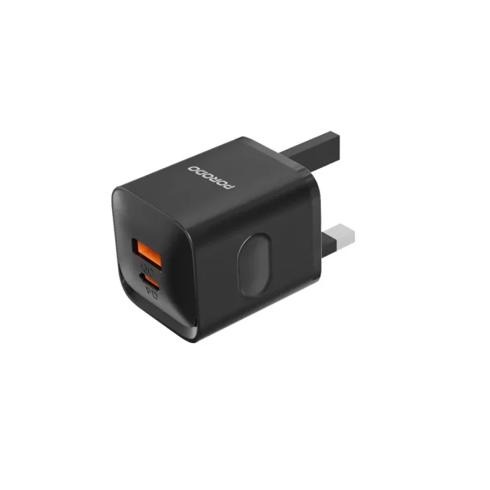 PORODO DUAL PORT WALL CHARGER