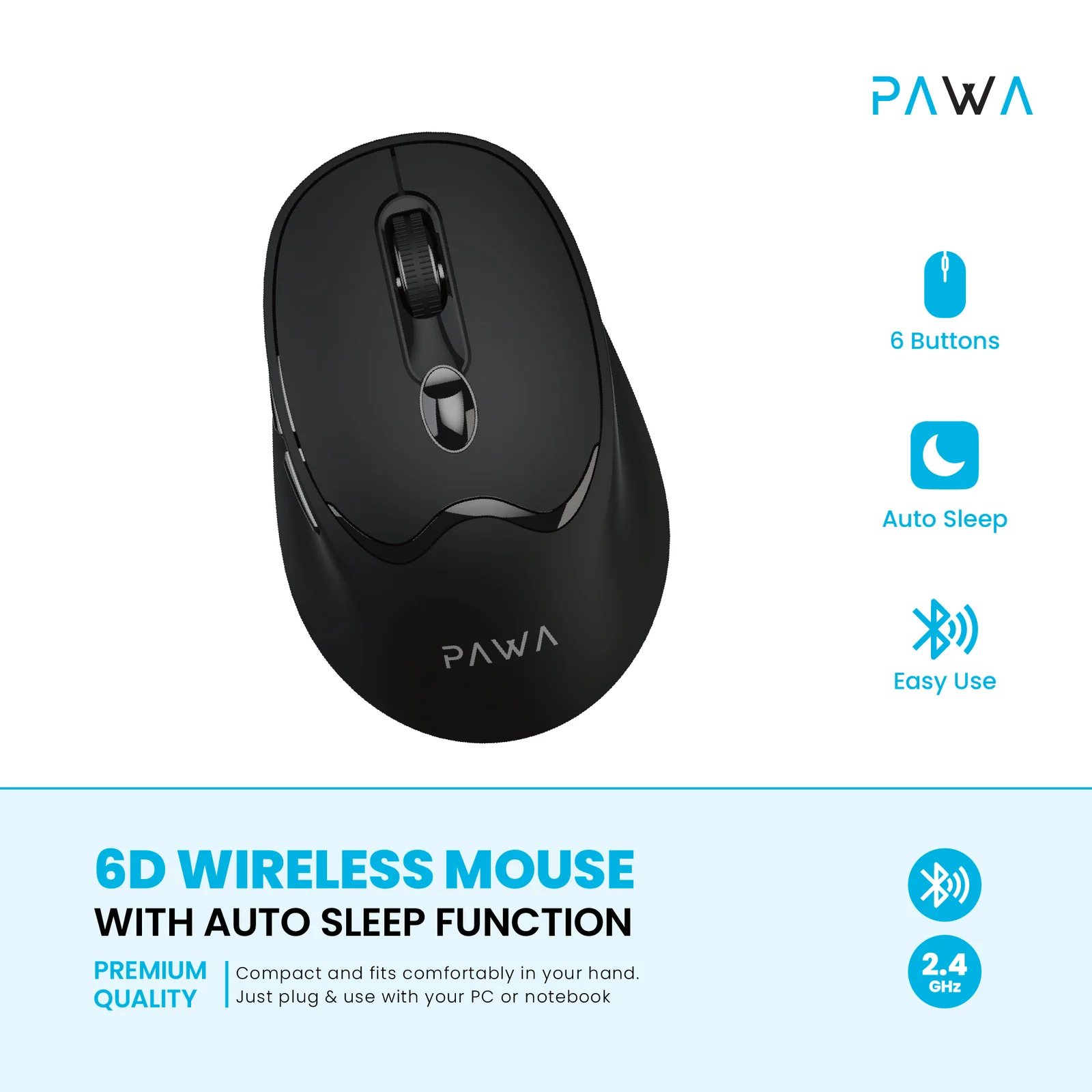 1758895247_584611791_PAWA206D20WIRELESS20MOUSE.webp PAWA 6D WIRELESS MOUSE - Image 1