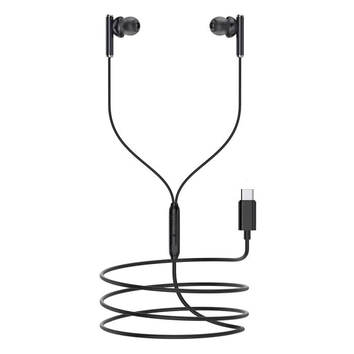 PAWA CHORDS IN-EAR EDITION WIRED EARPHONE WITH TYPE-C CONNECTOR - BLACK
