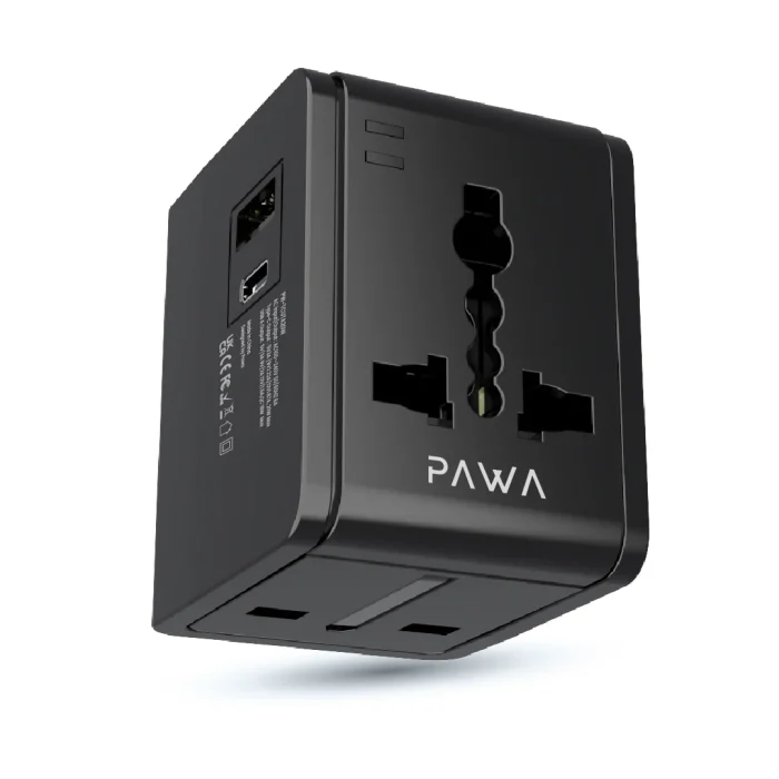 PAWA UNIVERSAL TRAVEL CHARGER WITH PD+QC 20W