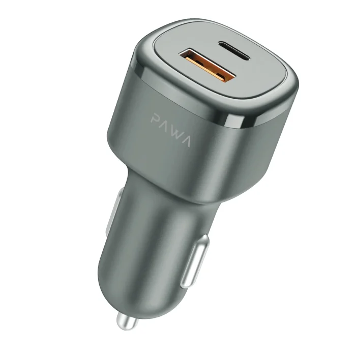 PAWA SOLID CAR CHARGER WITH PD+QC PORT 50W