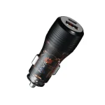 PAWA SOLID CAR CHARGER DUAL PORT PD+QC 51W - TRANSPARENT
 PW-CC51WCA1-TP