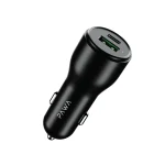 PAWA SOLID CAR CHARGER DUAL PORT PD+QC 51W - BLACK
 PW-CC51WCA5-BK