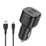 PAWA SOLID CAR CHARGER DUAL PORT MICRO