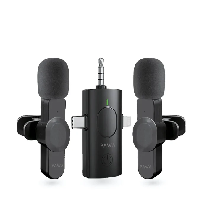 PAWA MIKE M3 DUAL WIRELESS MICROPHONE PW-LDM35CL4