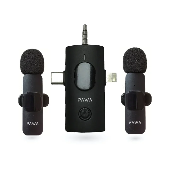PAWA MIKE M2 DUAL WIRELESS MICROPHONE