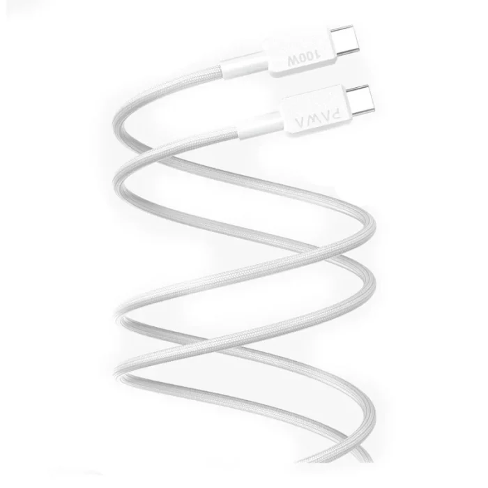 PAWA EL-CARO SERIES USB-C TO USB-C PREMIUM BRAIDED CABLE 2M 100W