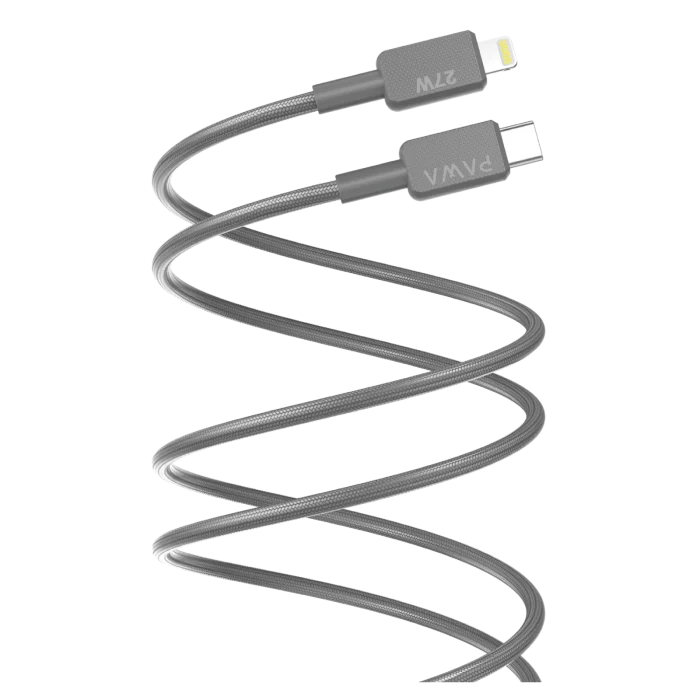 PAWA EL-CARO SERIES USB-C TO LIGHTNING PREMIUM BRAIDED 2M 27W