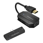 Powerology  Wireless HDMI Type-C Adapter Audio & Video
-Black PHDMACBK