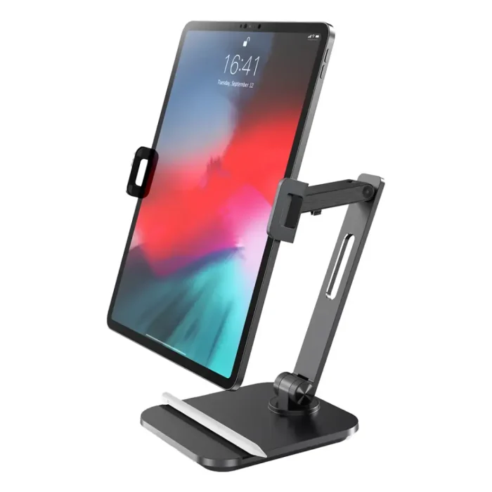 Powerology Smart-Clamp Phone & Tablet Mount-Black PSM20BK