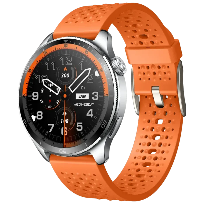 Powerology Sanam Urban Sports Smart Watch-Orange PSWBTKW290OG