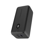 Powerology Onyx 20000 mAh Dual USB -C Power Bank Rapid Three Device Charging-Black PPBCHA19