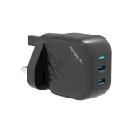 POWEROLOGY GAN DUAL-USB C WALL CHARGER 45W