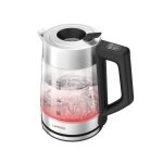 LePresso Multi-Temperature Illuminated Glass Kettle-BLACK