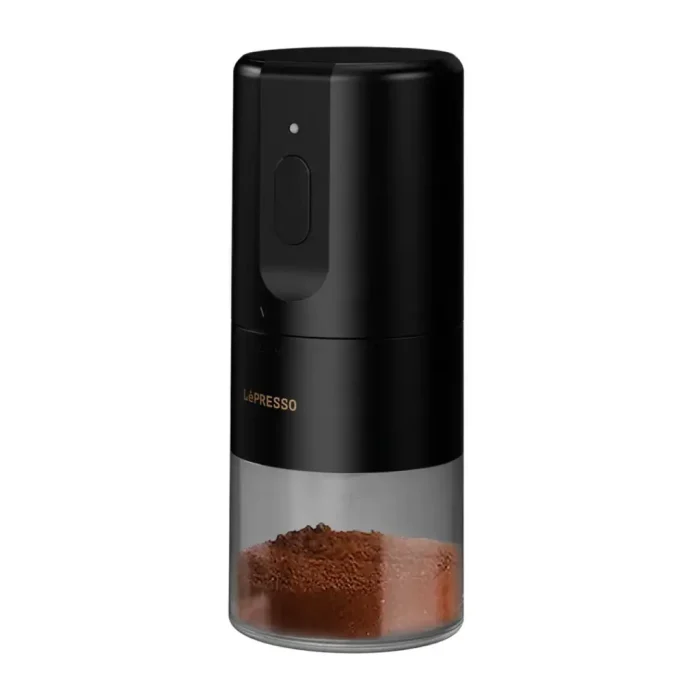 LePresso Conical Burr Grinder -Black