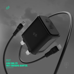 Adapter Heatz Za37 40w with C to C & Lightning Cabl