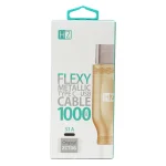 Usb Cable Heatz Flexy Metalic Ip 1mtr