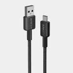ANKER 322 USB A-C CABLE 6TH 1.8 BLACK