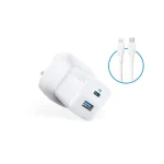 ANKER 323 CHARGER WITH 33W USB C TO LIGHTNING CABLE 1M