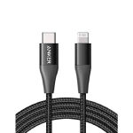 ANKER DURABLE FAST -CHARGING CABLE USB C-LIGHTNING 3FT