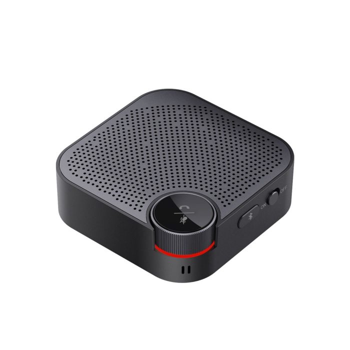 Porodo Wireless Conference Speaker Omni-Directional Audio Pickup PD-BCNFS-BK