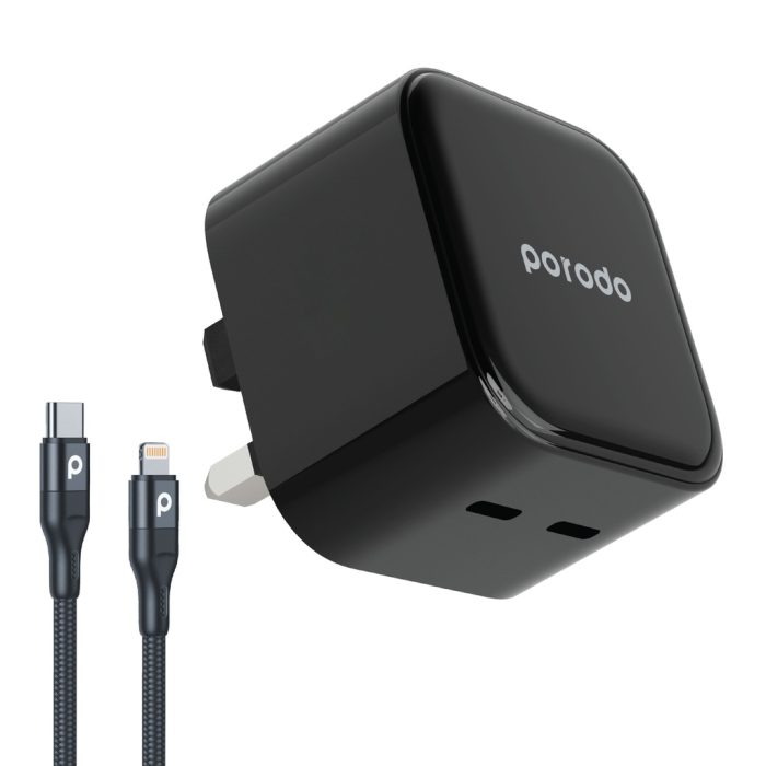 PORODO SUPER FAST 35W USB-C TO LIGHTING CABLE