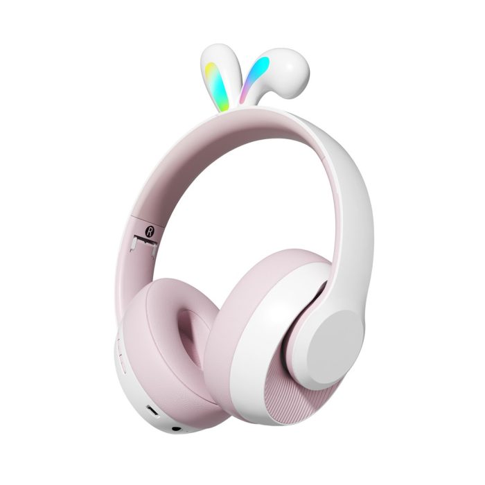PORODO SOUNDTECH KIDS RABBIT LED LIGHT PINK