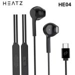 EARPHONE HEATZ HE04 TYPE C BLACK