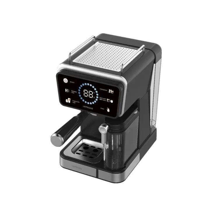LEPRESSO  REVIL 20BAR COFFEE MAKER WITH MILK FORTHER & TOUCH DISPLAY - BLACK